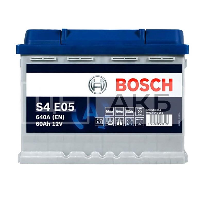 АКУМУЛЯТОР 12V 60AH 640A START&STOP EFB R+ 242*175*190MM 0092S4E051