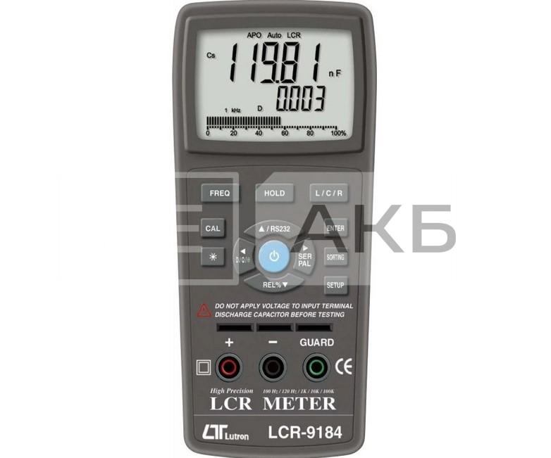 МУЛЬТИМЕТР ЦИФРОВИЙ (ВИМІРЮВАЧ) LUTRON LCR 9184 LCR9184