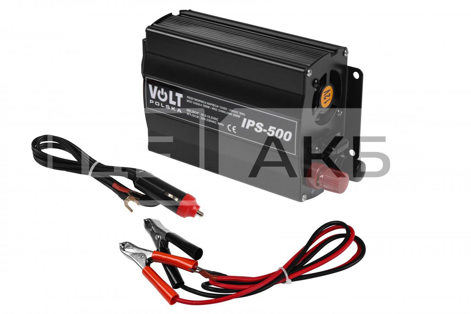 ПЕРЕТВОРЮВАЧ НАПРУГИ 12V/230V 350/500W IPS-500 3IPS050012