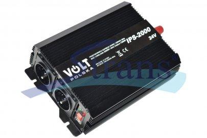 ПЕРЕТВОРЮВАЧ НАПРУГИ 24V/230V 1000/2000W IPS-2000 3IPS200024