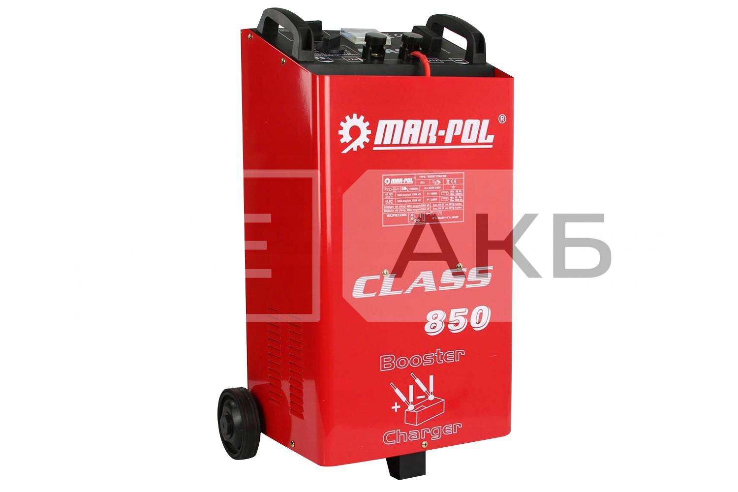 ПРИСТРІЙ ПУСКОЗАРЯДНИЙ MAR-POL 12V-63A, 24V-60A, MIN 80AH, 2800W M82515