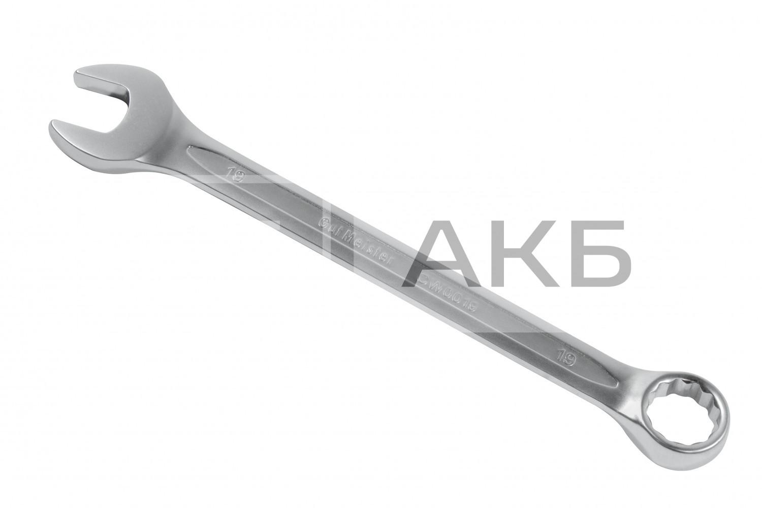 КЛЮЧ РОЖКОВО-НАКИДНИЙ 19MM GMCW0019