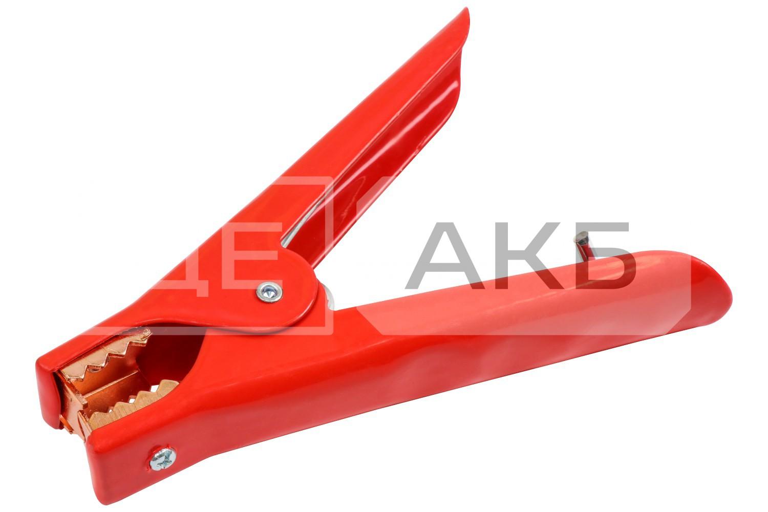 НАКОНЕЧНИК КАБЕЛЯ ПРИКУРЮВАЧА 500A ЧЕРВОНИЙ 01AS0002907426