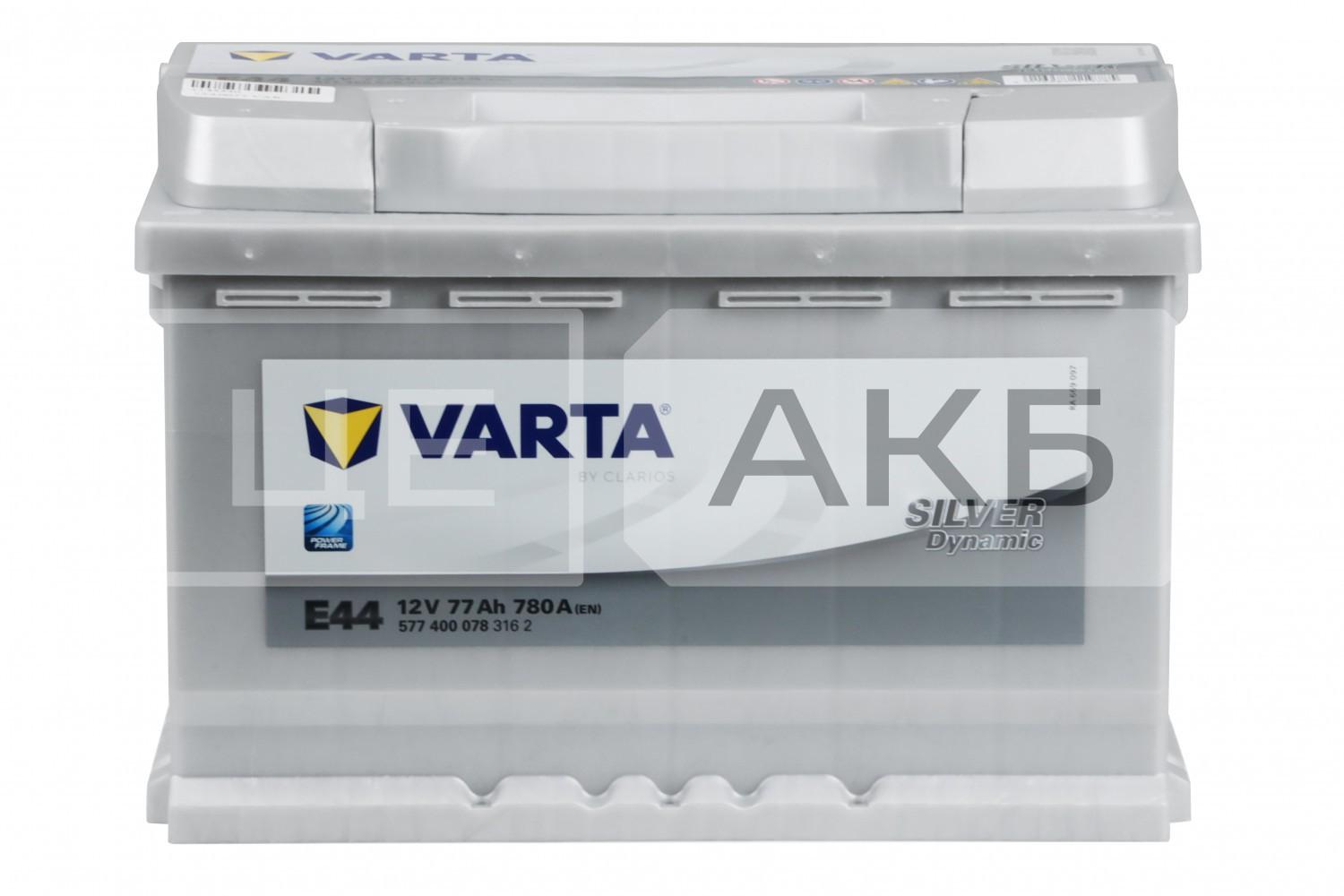 АКУМУЛЯТОР 12V 77AH 780A R+ DYNAMIC SLI 278*175*190MM 577400078