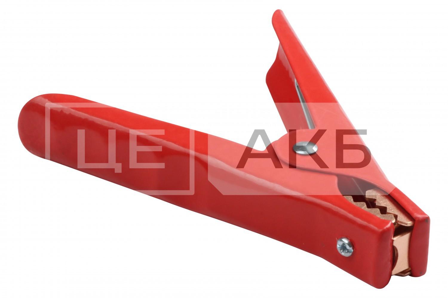 НАКОНЕЧНИК КАБЕЛЯ ПРИКУРЮВАЧА 500A ЧЕРВОНИЙ 01AS0002907426