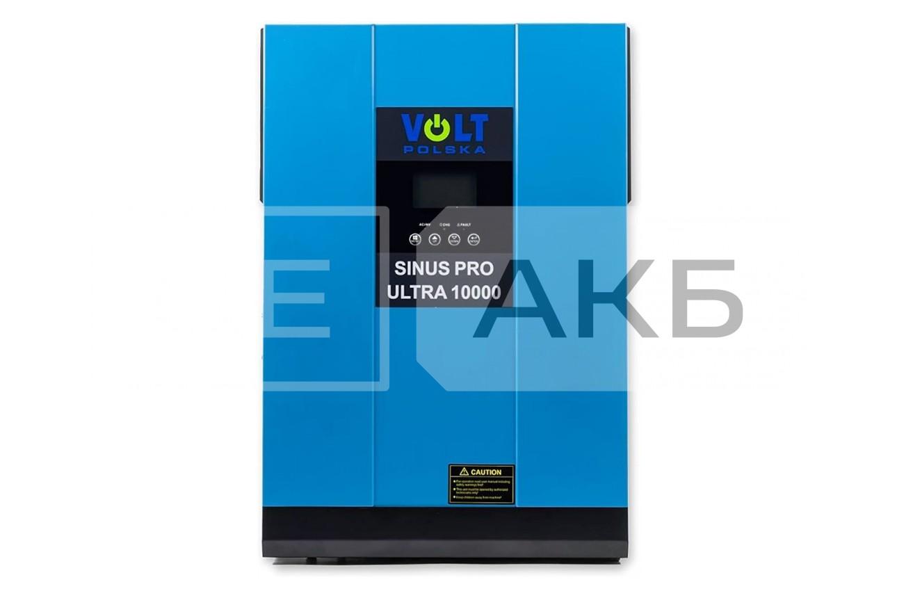 ПЕРЕТВОРЮВАЧ НАПРУГИ (ІНВЕРТОР) СОНЯЧНИЙ SINUS PRO ULTRA 10000 48V/230V 5000/10000W (ПРАВИЛЬНА (ЧИСТА) СИНУСОЇДА) 3SSH500048