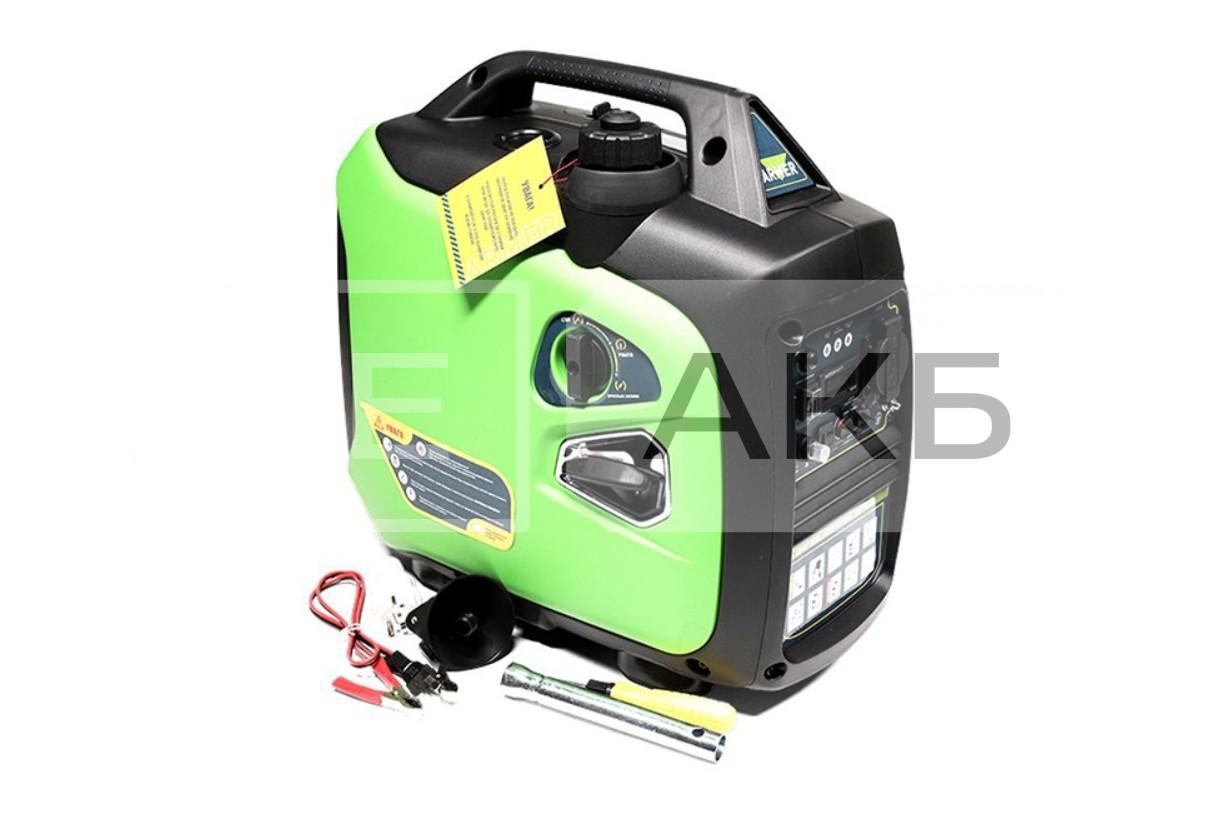 ГЕНЕРАТОР БЕНЗИНОВИЙ ІНВЕРТОРНИЙ ARMER 2.25/2.5KVA 1.8/2KW ОДНОФАЗНИЙ РУЧНИЙ ЗАПУСК ARMGI001