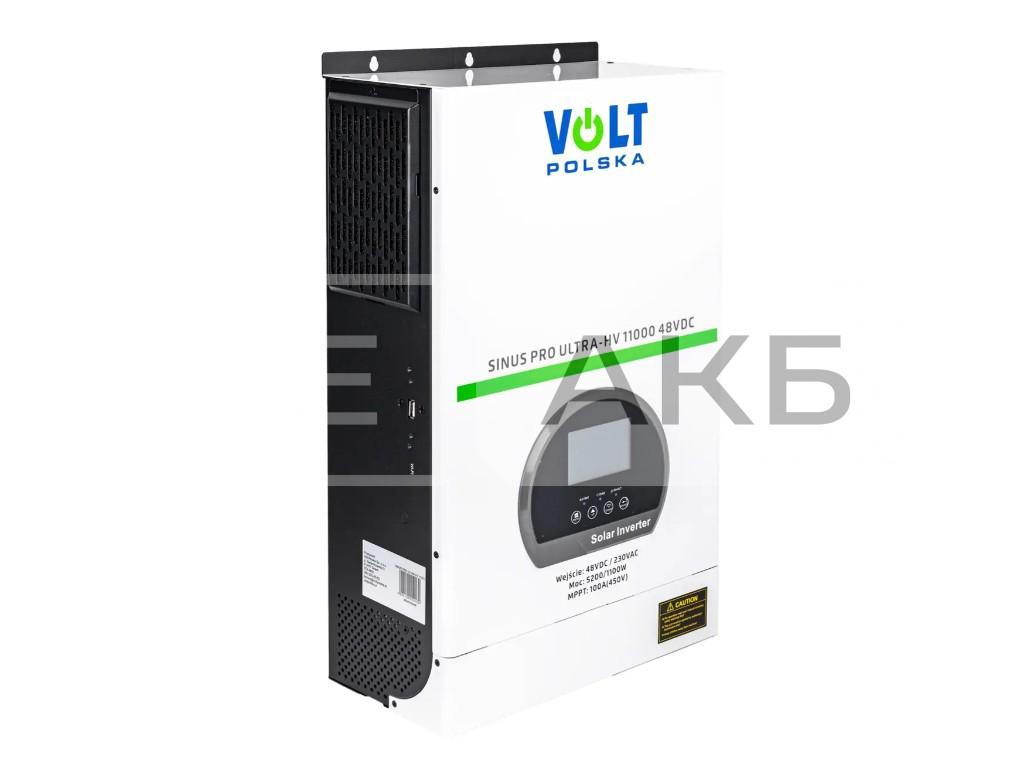 ПЕРЕТВОРЮВАЧ НАПРУГИ (ІНВЕРТОР) СОНЯЧНИЙ SINUS PRO ULTRA-HV 11000 48V/230V 5200W/11000VA 100A (ПРАВИЛЬНА (ЧИСТА) СИНУСОЇДА) 3SSHV50048PRZ263
