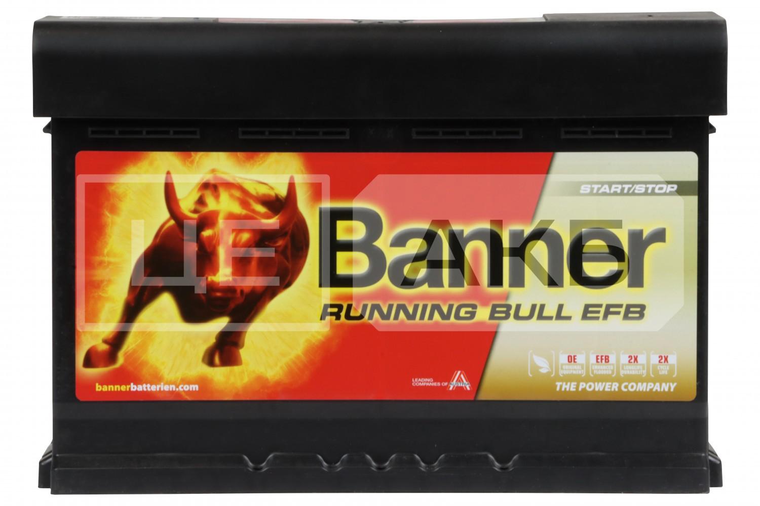 АКУМУЛЯТОР 12V 70AH 660A R+ RUNNING BULL EFB 278*175*190MM EFB57011