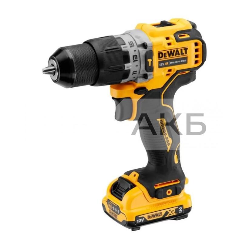 ДРИЛЬ-ШУРУПОВЕРТ АКУМУЛЯТОРНИЙ УДАРНИЙ БЕЗЩІТКОВИЙ DEWALT 12V XR LI-LON 0-425/0-1500 ОБ/ХВ