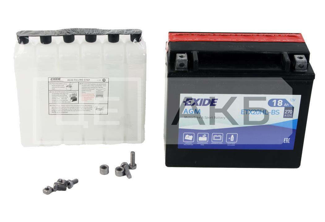 АКУМУЛЯТОР AGM VRLA 12V 18AH R+ 175*87*155MM B0 ETX20HLBS