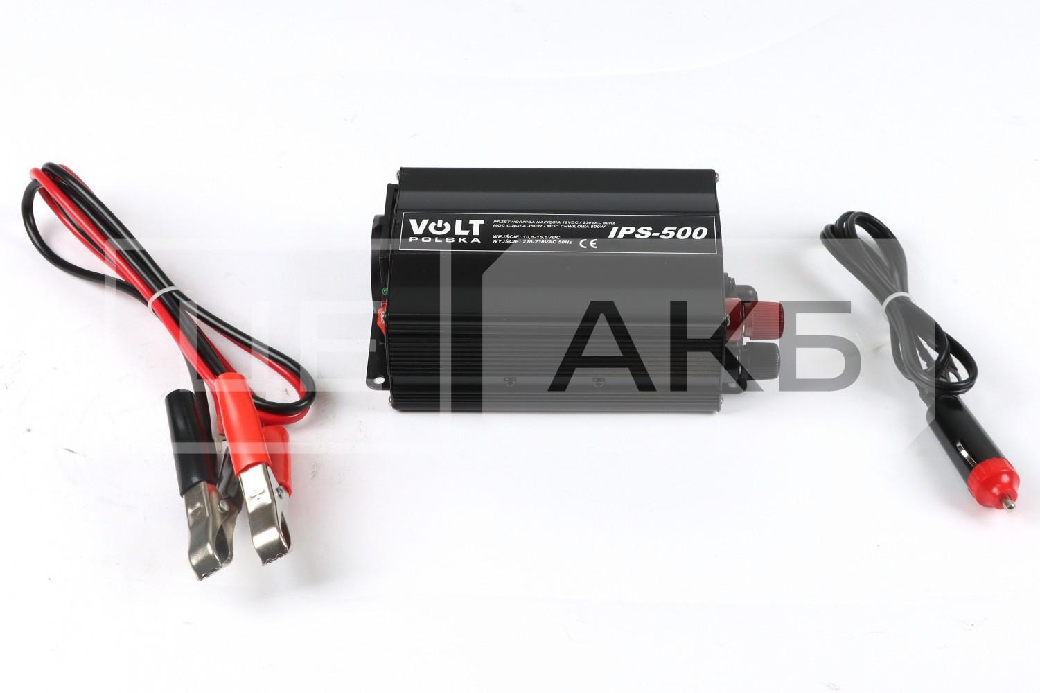 ПЕРЕТВОРЮВАЧ НАПРУГИ 12V/230V 350/500W IPS-500 3IPS050012PRZ22
