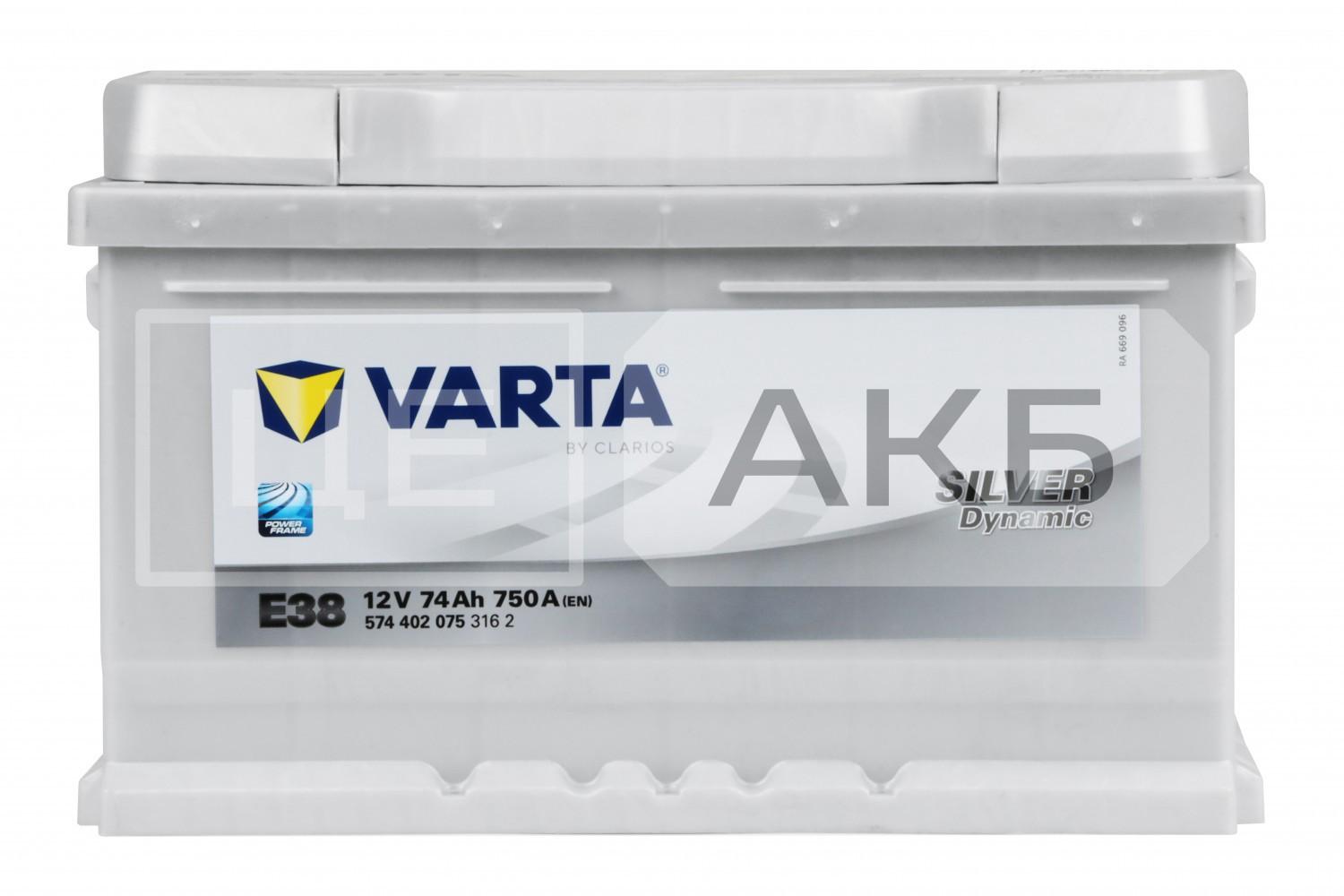 АКУМУЛЯТОР 12V 74AH 750A R+ DYNAMIC SLI 278*175*175MM 574402075