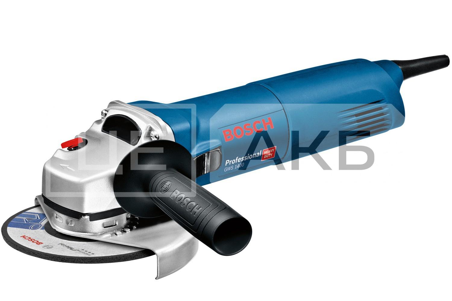 ШЛІФМАШИНА КУТОВА BOSCH GWS 1400 Ø125M 1400ВТ 11000 ОБ./ХВ.